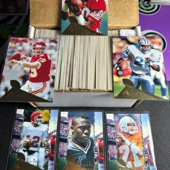 1994 Pinnacle Football Complete Card  Set 1-270 Marshall Faulk RC Rookie Year - Picture 1 of 1